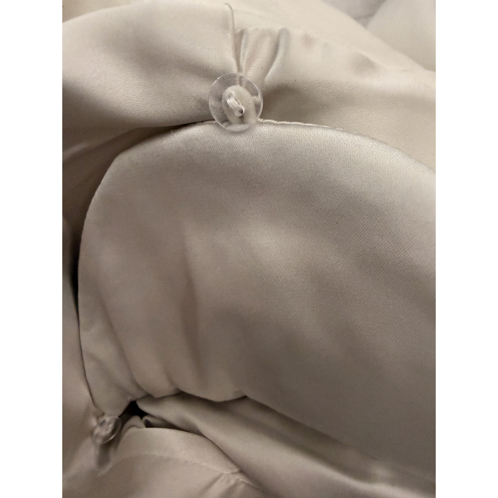 Naked Wardrobe Blazer Women's M White Double Breasted Tuxedo NWT - Picture 8 of 10